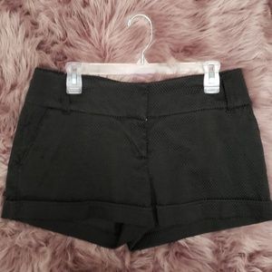 Maurice's black dress shorts